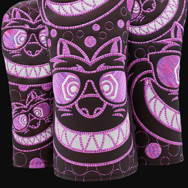 Bettinardi Golf SUPERNOVA Fat Cat Wood Set Headcover Galactic Head