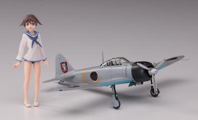 Hasagawa Strike Witches Miyafuji Yoshika w/Zero Fighter 22 Type 1