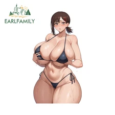 EARLFAMILY 5.1" Kobeni Higashiyama Car Accessories Rear Windshield Car Stickers