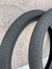 One Pair 20x2.40 Bmx Tires Bike Bicycle Black Street Slick Fat Tires Thick One Pair 20x2.40 Bmx Tires Bike Bicycle Black Street Slick Fat Tires Thick