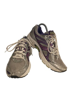 Saucony Cohesion Women's Size Grey Purple Running