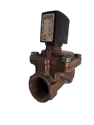 Burkert Type 6281EV A25.0 221 858  2-Way NC Solenoid Valve 1'' 230V AC 2-16 bar