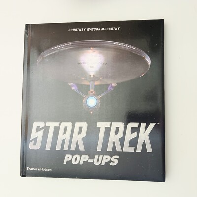 Star Trek Pop Ups Book by Courtney Watson Mccarthy  7 Iconic Star Trek Images