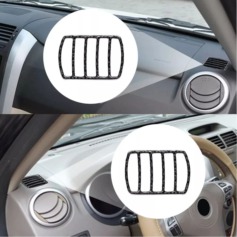 Kit de cubierta interior completo de fibra de carbono 53 piezas para Suzuki Grand Vitara 2006-13 Foto 2 de 4