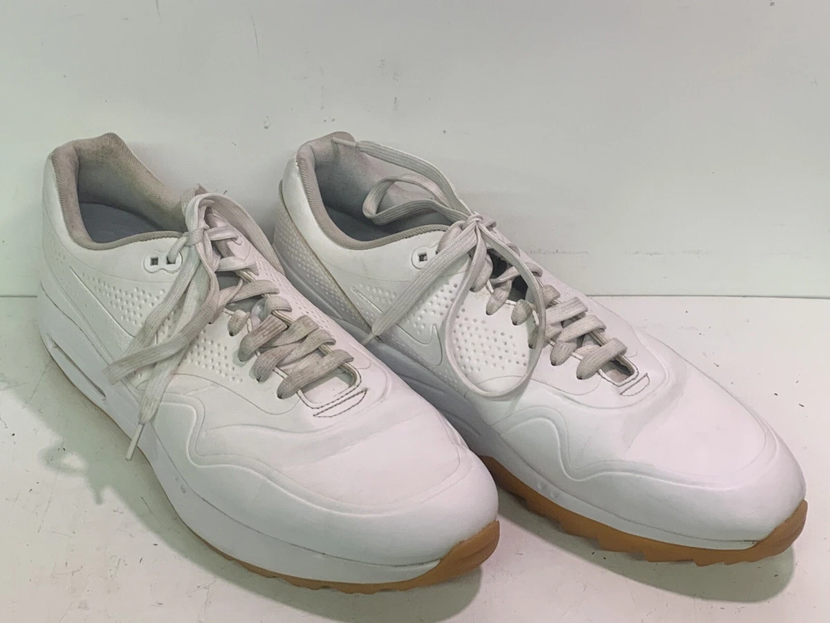 Preços baixos em Nike Air Max 1 Golf White Gum - White Swoosh | eBay