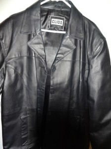 clio leather jacket