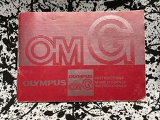 Olympus OM-G EFS 35mm Film Camera - Instructions Owners Users Manual