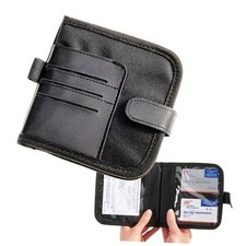 Car Visor Organizer and Registration and Insurance Card Holder with Clear