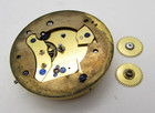 Antique English Pocket Watch Movement Sutherland & Davies Liverpool Working — photo 3