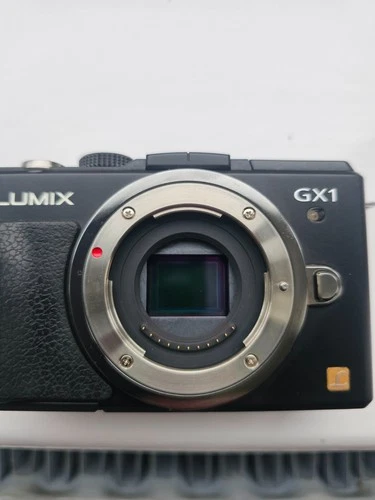 Panasonic Lumix DMC GX1 16mp, camera body only - product listing photo