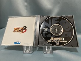Neo Geo CD USED 4Games Set/Neo Drift Out/ KOF '95/Samurai Spirits/FATAL FURY 3