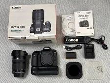 Canon 80D, + 5 Lenses, Filters + Extras. See Listing