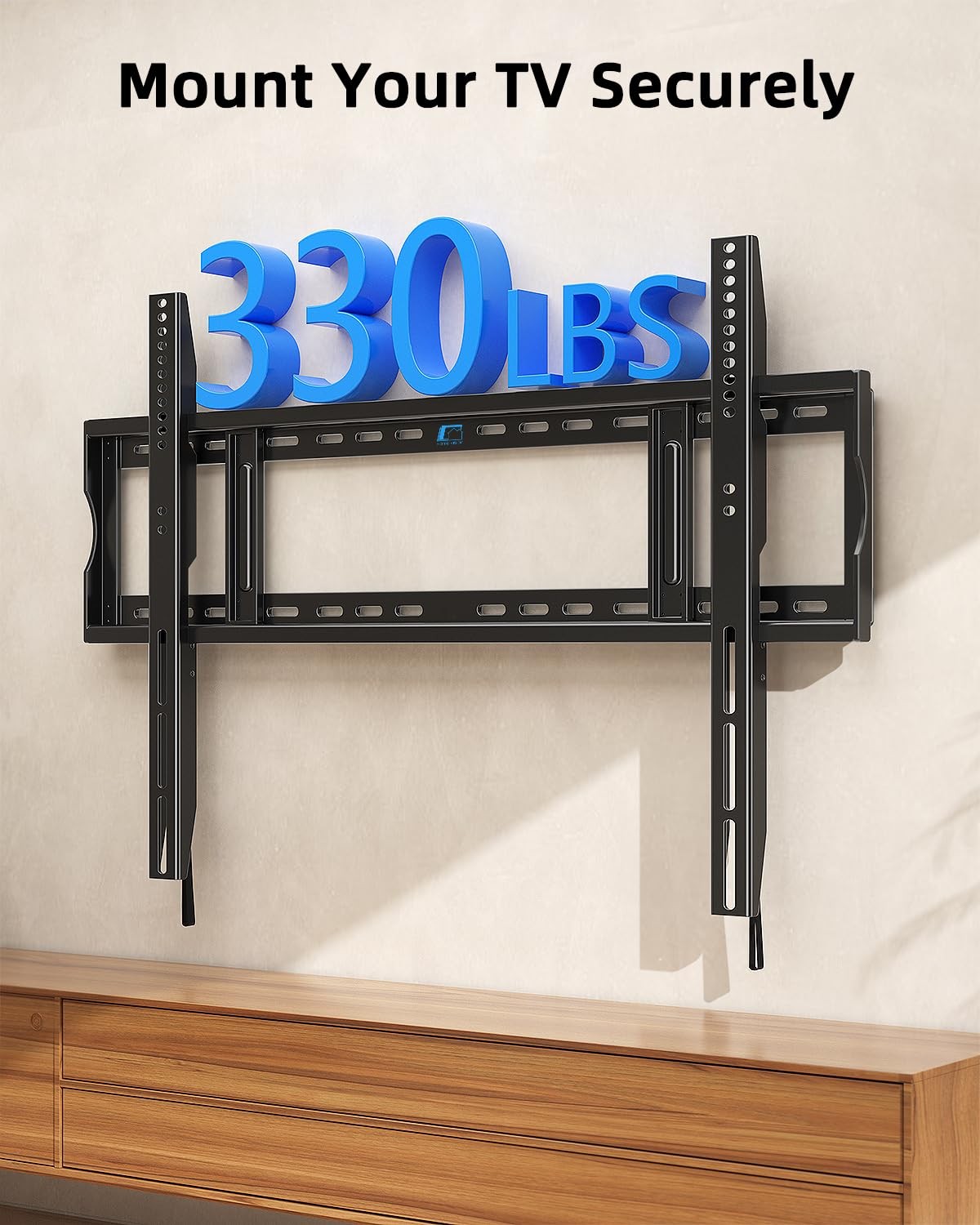 Heavy Duty TV Wall Mount for 48-150 inch Large TVs up to 330 LBS & 900x600mm ...