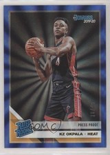 2019-20 Panini Donruss Rated Rookie Press Proof Blue Laser 38/49 KZ Okpala 0jd0
