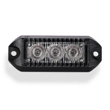 3 LED Emergency Vehicle Grille light - Surface mount
