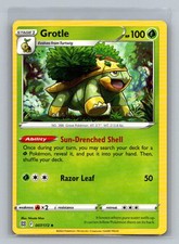 Carta Pokemon TCG Grotle 007/172 stelle brillanti non holo diamante non comune quasi nuova BRS