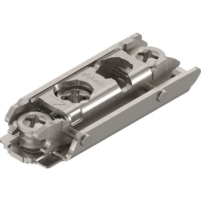 BLUM CLIP Exzenter MPL gerade, Zwillingsanschlag, Stahl, Systemschraube, D: 0 mm