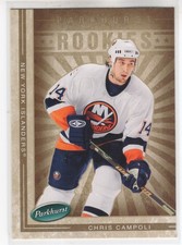 05/06 UD UPPER DECK PARKHURST CHRIS CAMPOLI RC SP ROOKIE #643