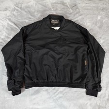 Vintage Zero Restriction Gore Tex Pullover Mens Large Golf Outdoors Black