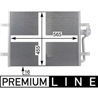 Kondensator Klimaanlage Mahle AC 25 000P FüR VW Man Golf VII Crafter Tge