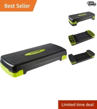 Adjustable Aerobic Step Platform for Ultimate Fitness | Non-Slip and Portable