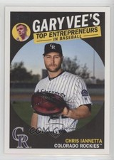 2019 Topps Gary Vee's Top Entrepreneurs Chris Iannetta #GV-7 1c7