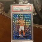 2024 Panini Mosaic - Rookies Bo Nix #312 Reactive Blue Mosaic Prizm (RC)