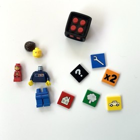 LEGO 3844 Creationary Board Game Complete w Cards Dice Building Game