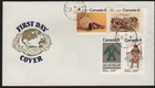 Can 574-577 - 1975 8c Subarctic Indians - Combination FDC