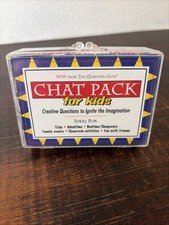 Chat Pack for Kids - 156 Question Cards to Ignite the Imagination conversation