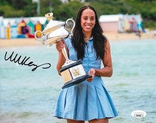 Madison Keys Signed 8x10 Photograph Autograph Tennis JSA COA USA Australian Open
