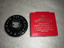 Vintage Sweet Adelines The Master Key Chromatic Pitch Instrument A-440 13 Keys