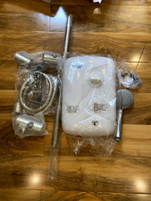Galaxy Aqua 3000M 8.5kW Electric Shower White Bathroom Power Shower Unit