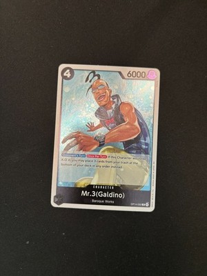 Mr.3(Galdino) OP14-092 Rare The Azure Sea's Seven One Piece NM