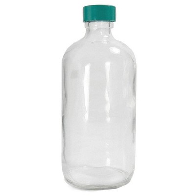 QORPAK GLC-01151 Bottle,137 mm H,Clear,60 mm Dia,PK24 20F872