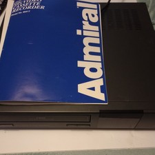 Admiral VCR/VHS Cassette Player Model Number JSJ 20417 With Manual