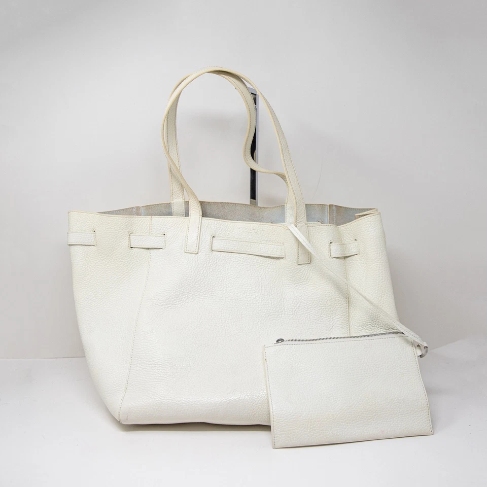 Bolso de Hombro Ajustable Alice + Olivia Georgina Cuero Genuino Cubo Foto 3 de 4