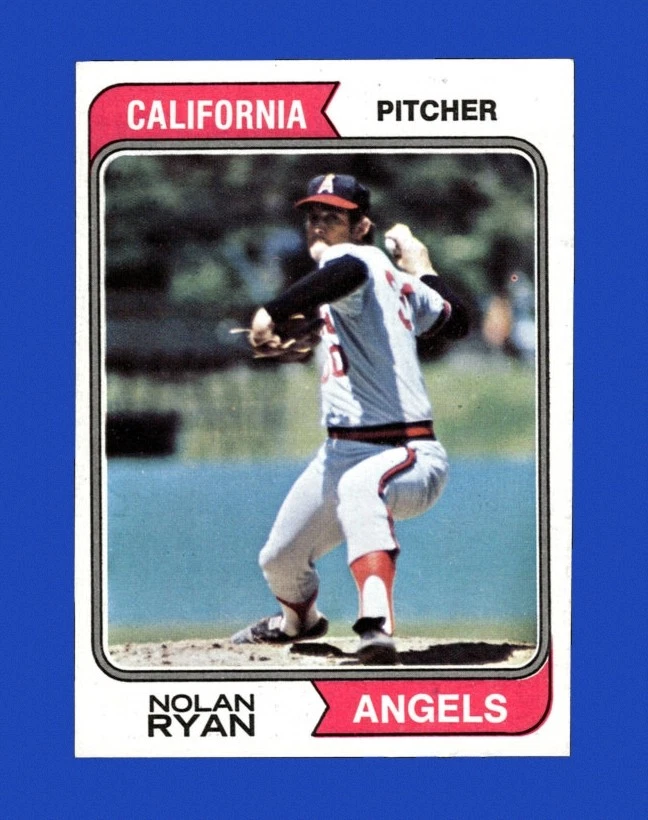 Nolan Ryan Baseball 1974 Season Sports Trading Cards & Accessories