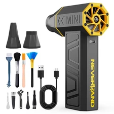 Compressed Air Duster 4-Gear to 180,000 RPM Super Power Electric Duster Portable