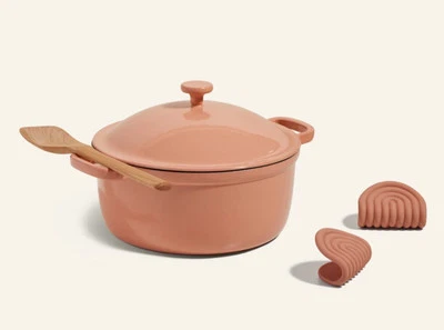 Our Place 5.5qt 10.5" Cast Iron Perfect Pot - SPICE