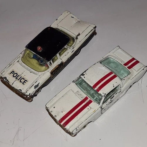 Vintage Corgi Ford Mustang & Chevrolet Impala 1960's Diecasts