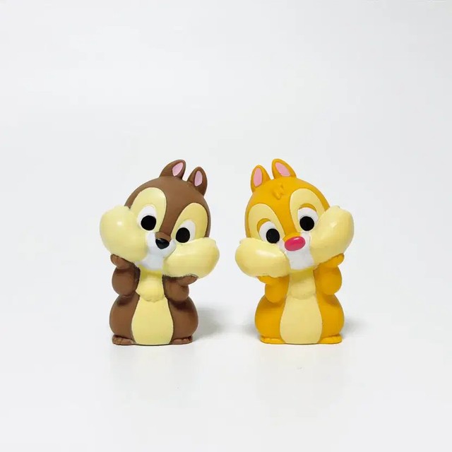 Bandai Disney Friends Chip 'n' Dale Capsule Toy 2 Set Pre-Owned