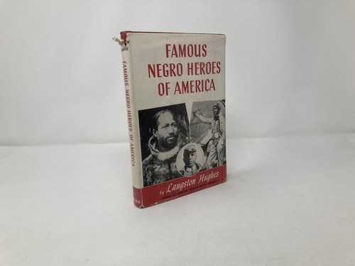 Famous Negro Heroes of America by Langston Hughes First 1st Edition VG HC 1958 - Picture 8 of 8
