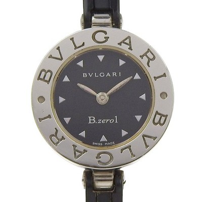 BVLGARI Bzero1 Watches BZ22S Be zero one blackDial Stainless Steel/rubber ...