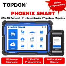 Topdon Phoenix Smart J2534 Ecu Programmer Scanner Fca Doip Vag Guided Function