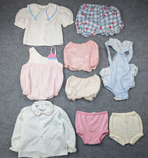 Vintage Clothing Lot Girl 9 Pieces Retro Unio...