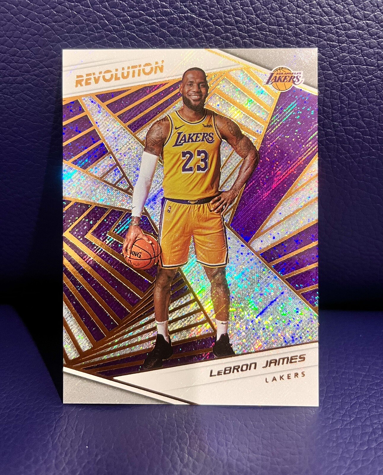 Lebron James 2018-19 Panini Revolution Basketball #40 - Los Angeles Lakers