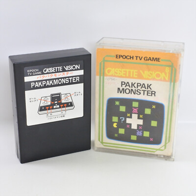 Pakpak Monster Cassette Vision 6 EPOCH TV Spiel Japan 6145 cv