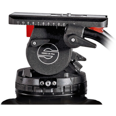 New Sachtler Video 25 Plus Fluid Head (150mm Ball Base) MFR #2500P