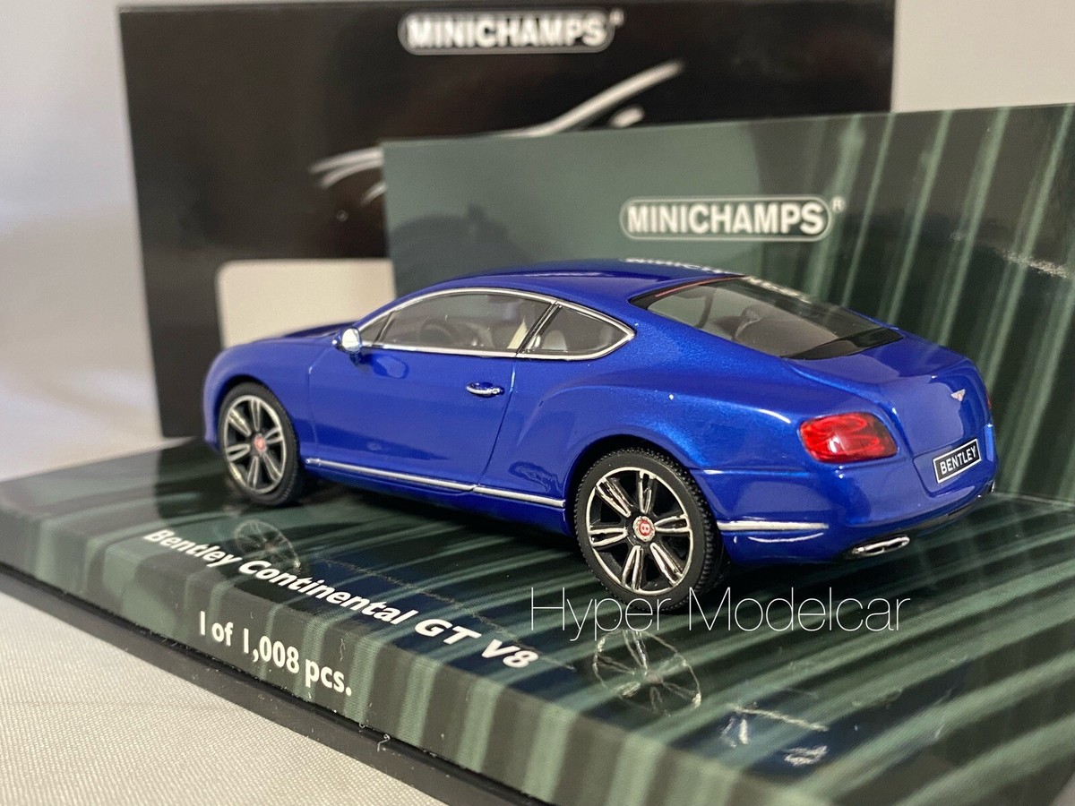 ベントレー　1/43  ブラック/ダークレッド Amazon.com: Minichamps 100139922 Bentley Continental GT, 1